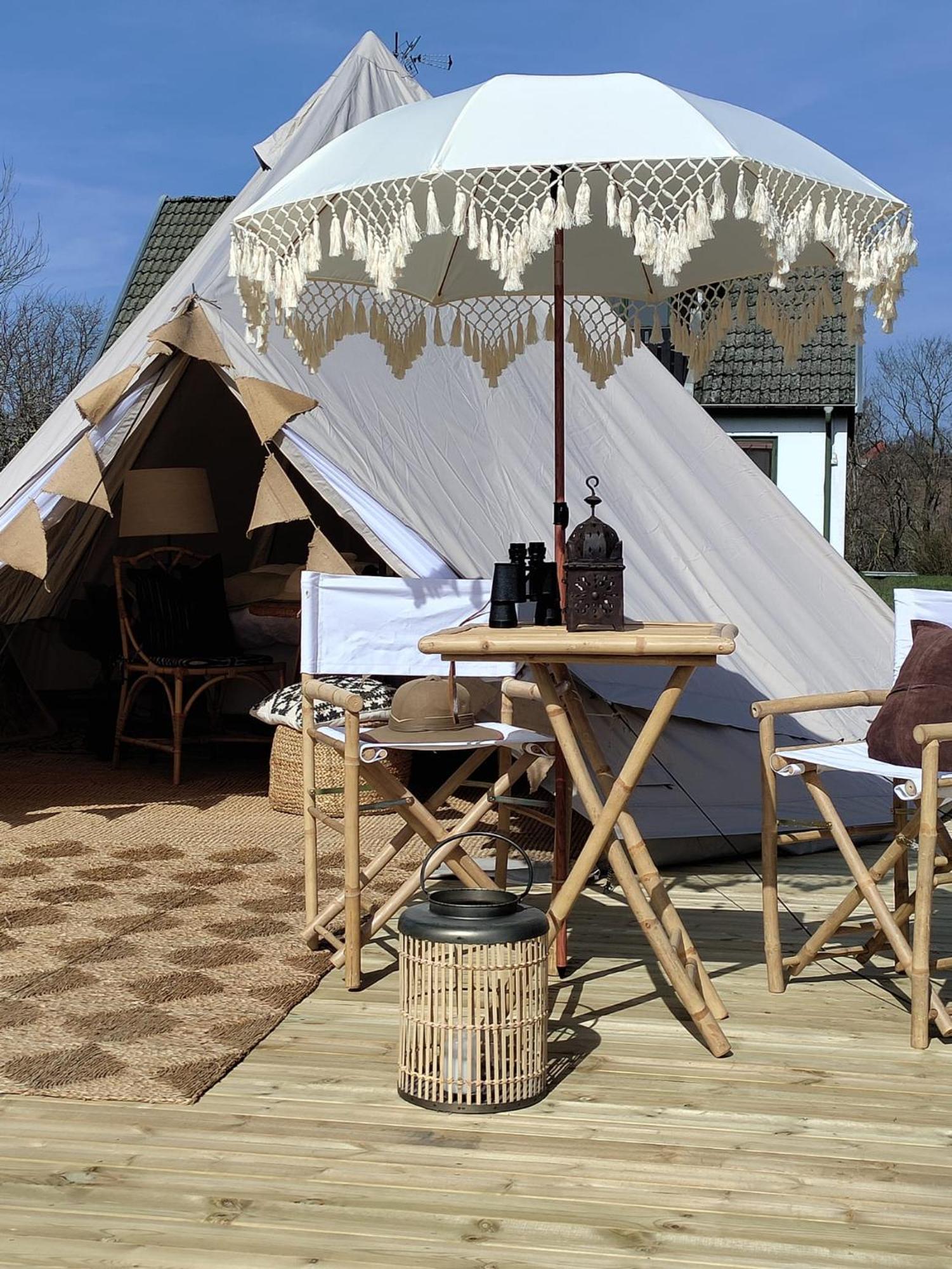 Luxury Tent With Restroom And Shower, Close To The Beach Ystad Esterno foto